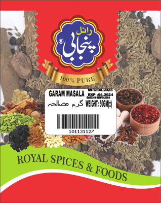 GARAM MASALA 50 GM